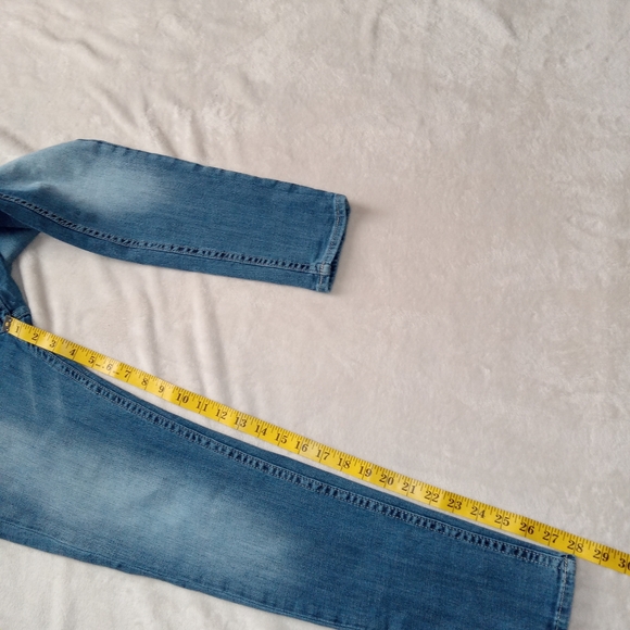 YASO NY GUC Stretch Denim Skinny Ankle Jeans JRS size 7 - Picture 6 of 10